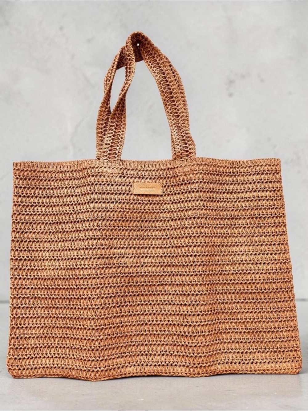 Burberry Woven Tote Bag